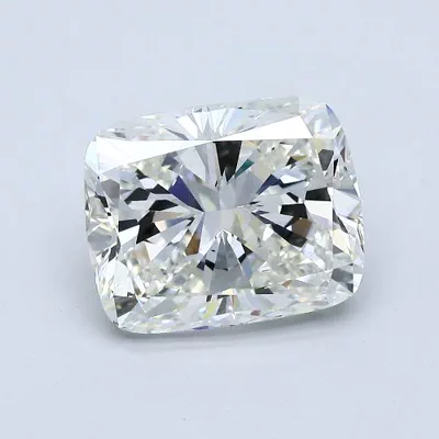 4.20ct H SI1 Very Good Cut Cushion Diamond