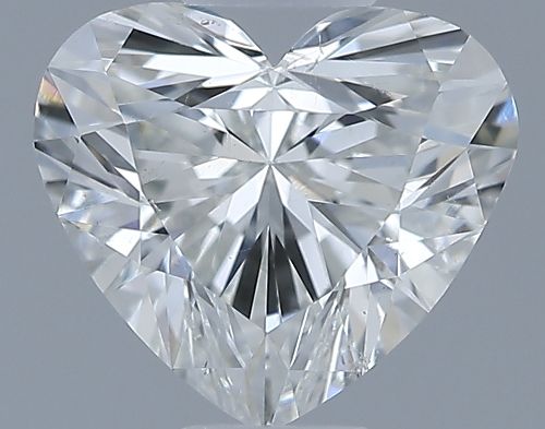 0.74ct H SI1 Rare Carat Ideal Cut Heart Diamond