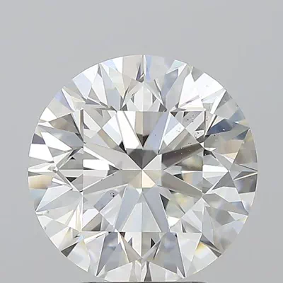 3.50ct H SI1 Excellent Cut Round Diamond