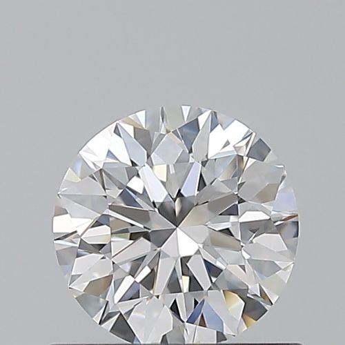 0.66ct D FL Rare Carat Ideal Cut Round Diamond