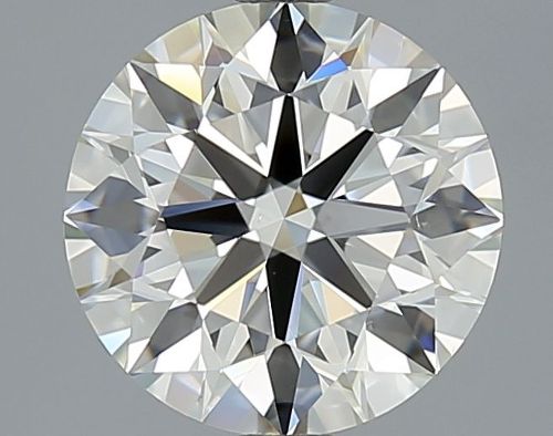 2.60ct K VS2 Rare Carat Ideal Cut Round Diamond