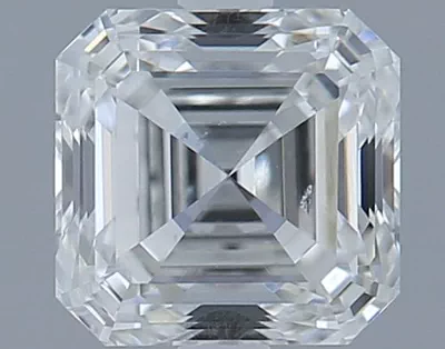 0.70ct I SI2 Rare Carat Ideal Cut Asscher Diamond