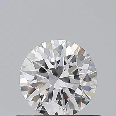 0.54ct D FL Rare Carat Ideal Cut Round Diamond