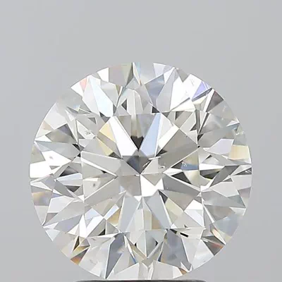 3.01ct H SI2 Excellent Cut Round Diamond