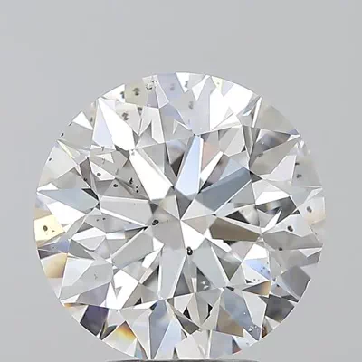3.51ct D SI1 Excellent Cut Round Diamond