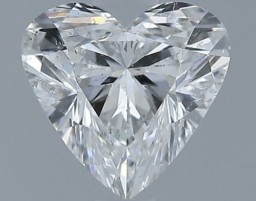 0.91ct F SI2 Rare Carat Ideal Cut Heart Diamond