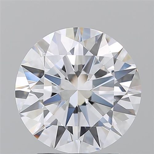 2.63ct D FL Rare Carat Ideal Cut Round Diamond