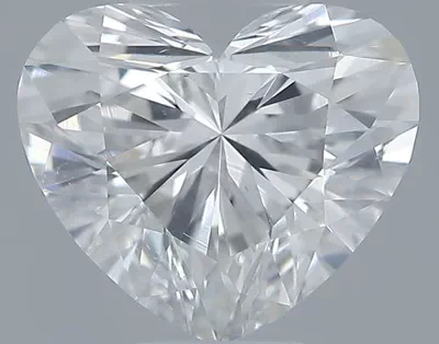 0.55ct H SI1 Rare Carat Ideal Cut Heart Diamond