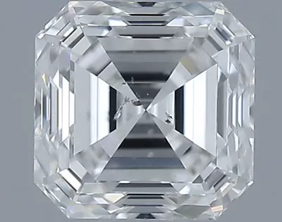 0.75ct G SI2 Very Good Cut Asscher Diamond