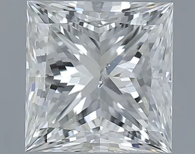 1.01ct K SI2 Rare Carat Ideal Cut Princess Diamond
