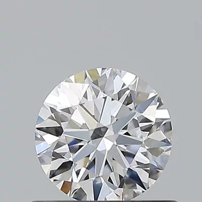 0.61ct D FL Rare Carat Ideal Cut Round Diamond