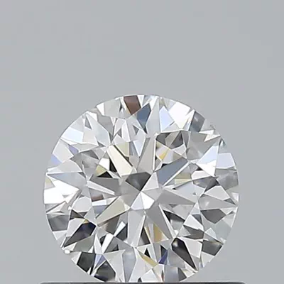 0.61ct D FL Rare Carat Ideal Cut Round Diamond