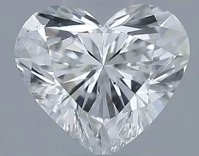 0.53ct H SI1 Rare Carat Ideal Cut Heart Diamond
