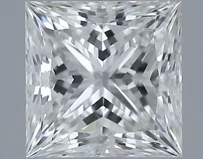 1.75ct K SI2 Rare Carat Ideal Cut Princess Diamond