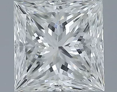 1.50ct K SI2 Rare Carat Ideal Cut Princess Diamond
