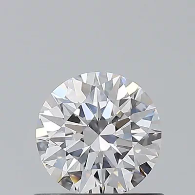 0.65ct D FL Rare Carat Ideal Cut Round Diamond