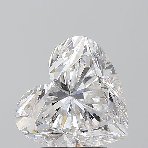 3.01ct E SI2 Very Good Cut Heart Diamond