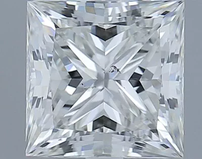 1.90ct I SI1 Rare Carat Ideal Cut Princess Diamond