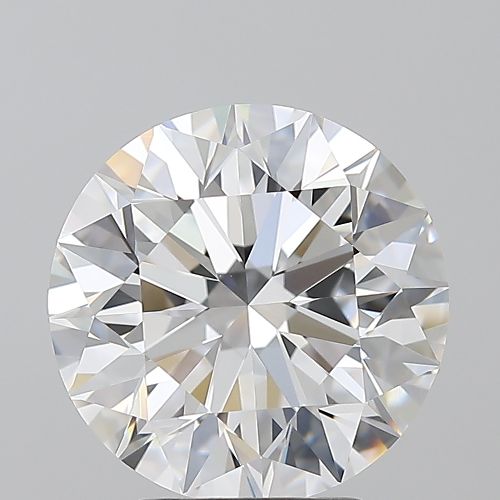 3.51ct D VVS2 Excellent Cut Round Diamond