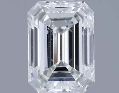 0.51ct I SI2 Rare Carat Ideal Cut Emerald Diamond