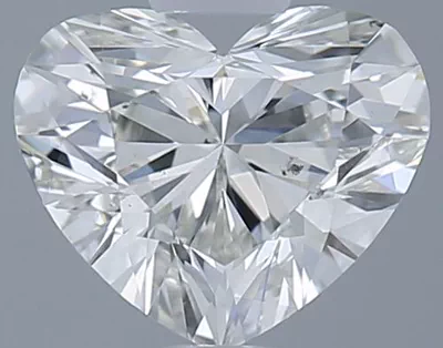 0.90ct K SI2 Rare Carat Ideal Cut Heart Diamond