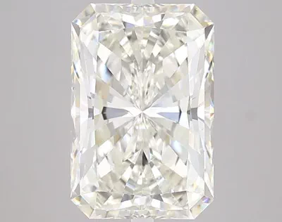 5.02ct K SI1 Rare Carat Ideal Cut Radiant Diamond