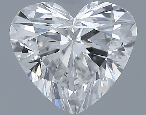0.74ct F SI2 Rare Carat Ideal Cut Heart Diamond