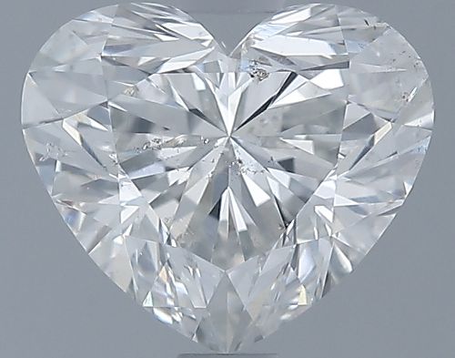1.55ct H SI2 Rare Carat Ideal Cut Heart Diamond