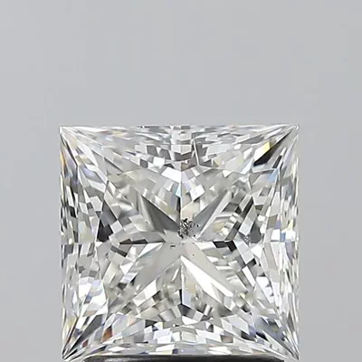2.00ct I SI2 Very Good Cut Princess Diamond