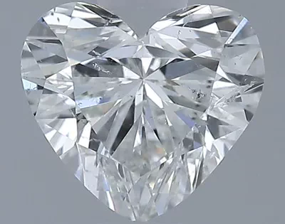 0.70ct H SI2 Rare Carat Ideal Cut Heart Diamond
