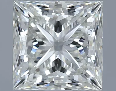 2.03ct K VS2 Rare Carat Ideal Cut Princess Diamond