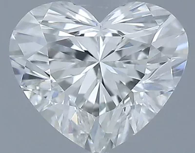 0.61ct I VS2 Rare Carat Ideal Cut Heart Diamond