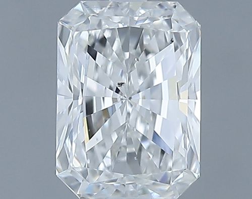 1.10ct H SI1 Rare Carat Ideal Cut Radiant Diamond
