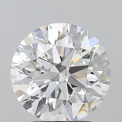 2.70ct D SI1 Excellent Cut Round Diamond