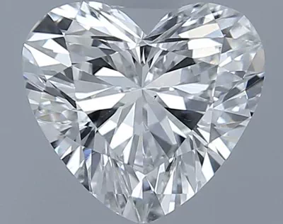 1.11ct H SI1 Rare Carat Ideal Cut Heart Diamond