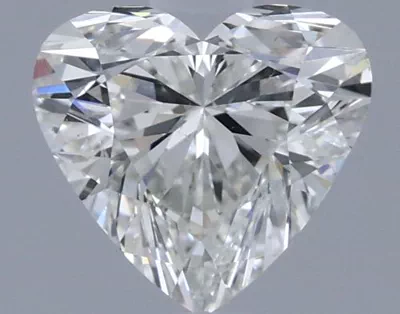 0.81ct J SI1 Rare Carat Ideal Cut Heart Diamond