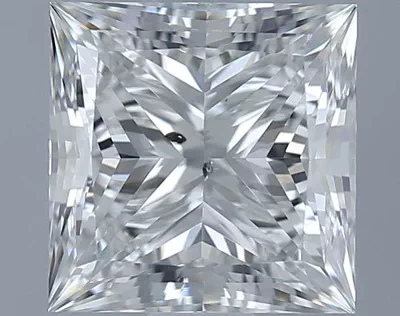 2.00ct J SI2 Rare Carat Ideal Cut Princess Diamond