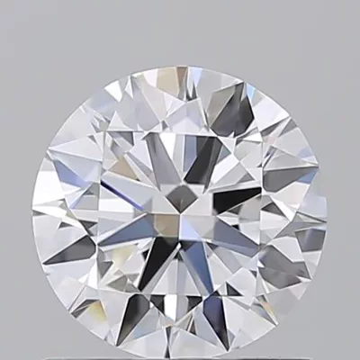 1.01ct D FL Rare Carat Ideal Cut Round Diamond