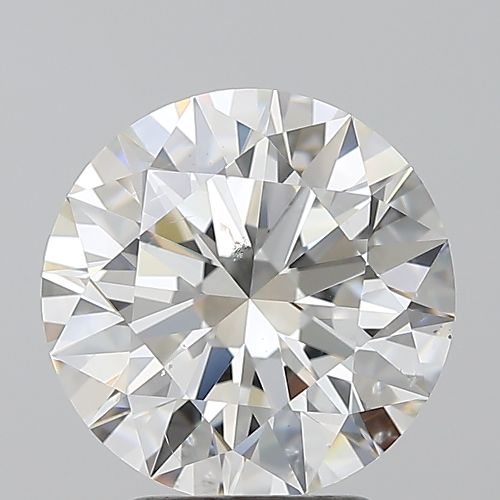 2.61ct I SI1 Rare Carat Ideal Cut Round Diamond