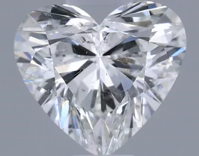 0.64ct H SI2 Rare Carat Ideal Cut Heart Diamond
