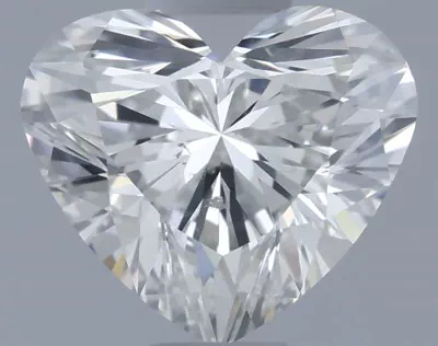 0.74ct I SI1 Rare Carat Ideal Cut Heart Diamond