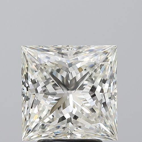 3.51ct I SI1 Rare Carat Ideal Cut Princess Diamond