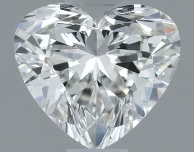 0.40ct H VS2 Rare Carat Ideal Cut Heart Diamond