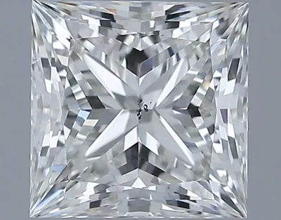 2.02ct J SI1 Rare Carat Ideal Cut Princess Diamond