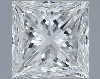 1.60ct J VVS2 Rare Carat Ideal Cut Princess Diamond