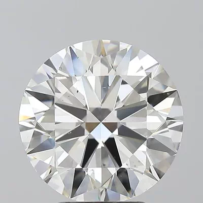 4.00ct I VS2 Rare Carat Ideal Cut Round Diamond