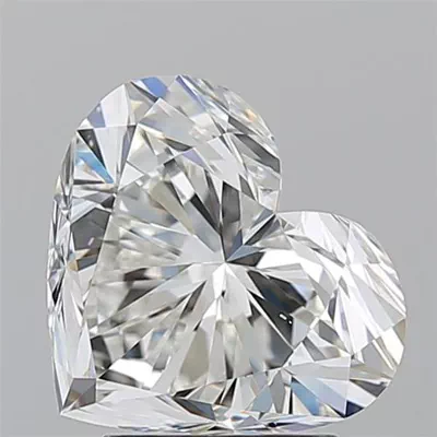 3.20ct I VS2 Rare Carat Ideal Cut Heart Diamond