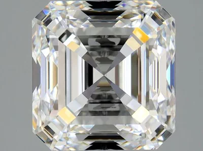 2.70ct F VVS1 Very Good Cut Asscher Diamond