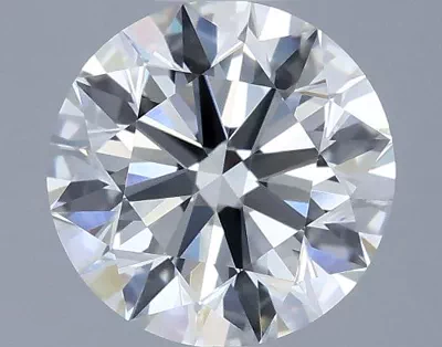 1.70ct J IF Rare Carat Ideal Cut Round Diamond