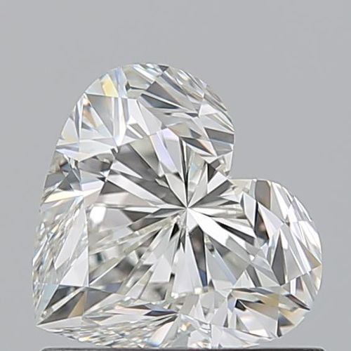 0.93ct J SI1 Rare Carat Ideal Cut Heart Diamond